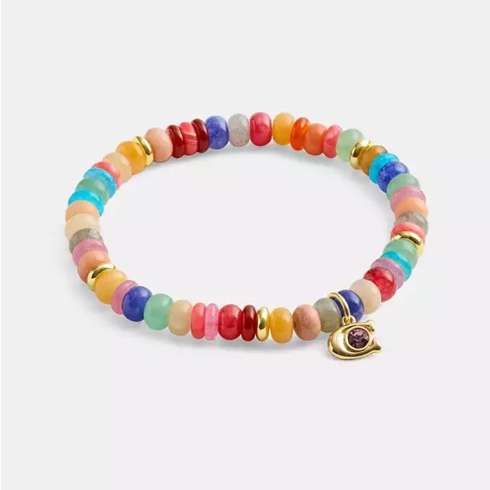 Coach Beaded stretch Bracelet